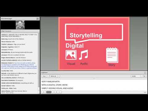 AE Webinar 7.4 – Presenting Ideas through Digital Storytelling in the English Language Classroom