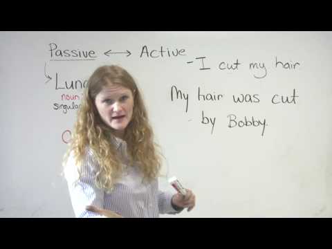 English Grammar – Easy Introduction to Passive