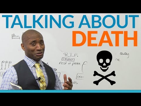 How to talk about DEATH in English