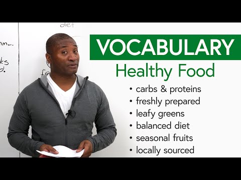 Improve Your English Vocabulary: 5 terms for a healthy life
