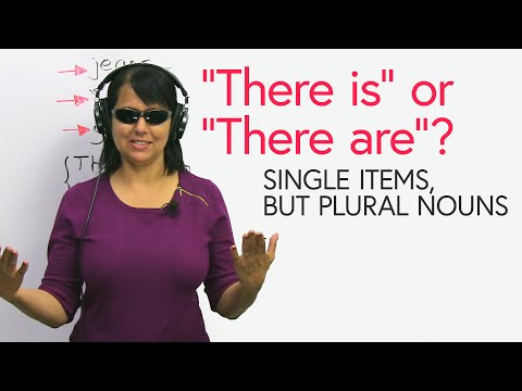 Learn English Grammar: Single Items, but Plural Nouns!