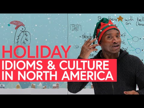 MERRY CHRISTMAS! Learn English idioms & North American customs for