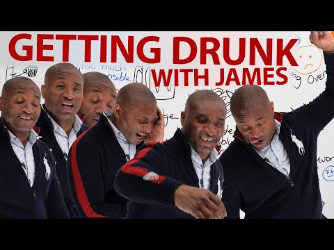 LEARN REAL ENGLISH: Get DRUNK with James
