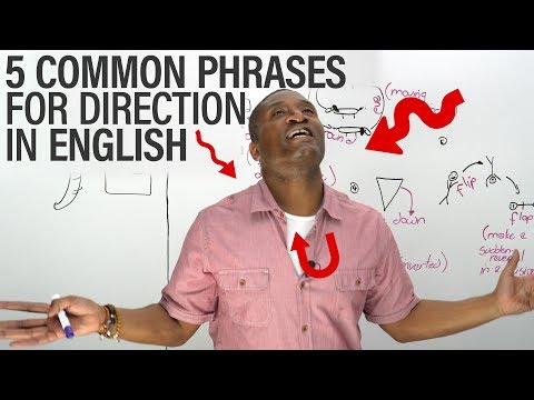 5 Common Direction Phrases in English: UPSIDE DOWN, INSIDE OUT…