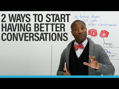 The 2 essential skills you need for great conversations
