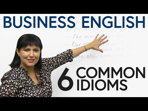 Business English: 6 common idioms