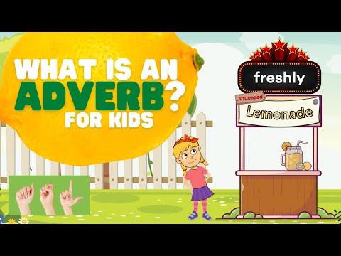 ASL What Is an Adverb? for Kids