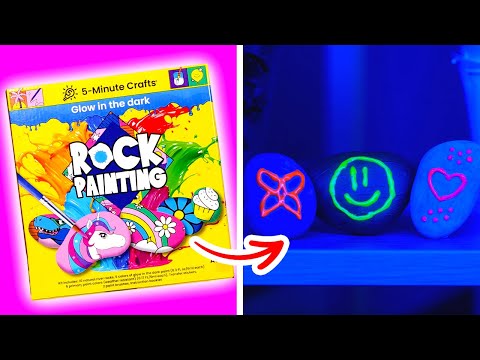Transforming rocks into glowing masterpieces!
