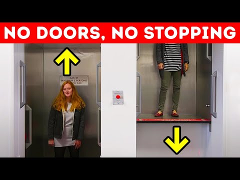 Non-Stopping Elevators Without Doors + Other Tech Facts